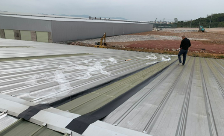 建始厂房屋面防水维修案例